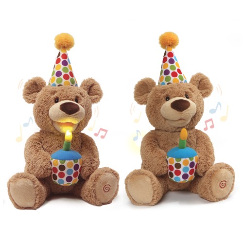 G6049942 작동완구 노래하는 생일축하 곰돌이 30cm